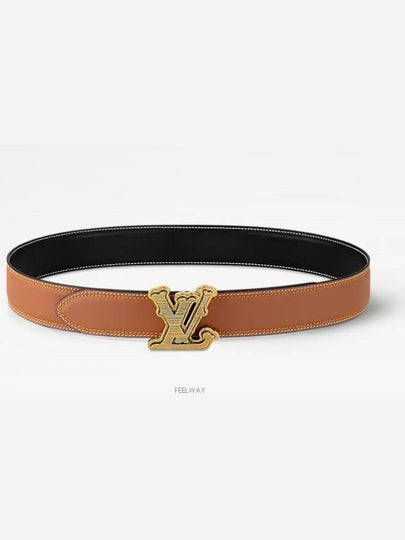 LV Rodeo 40MM Reversible Leather Belt Black Brown - LOUIS VUITTON - BALAAN 2