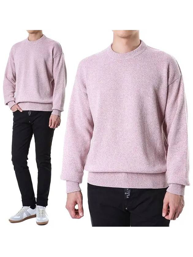 Washiba Crewneck Knit Top Pink - LORO PIANA - BALAAN 2