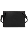 One Stud Cross Bag Black - VALENTINO - BALAAN 5