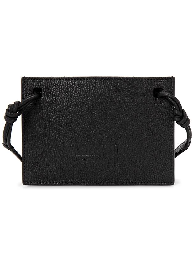 One Stud Cross Bag Black - VALENTINO - BALAAN 5