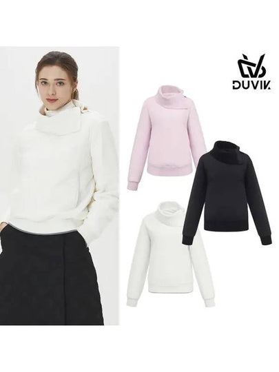 Women s turtleneck windproof windbreaker padded jumper DE4WWB585LP - DUVIK - BALAAN 2