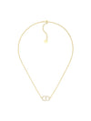 Petit CD Crystal Necklace Gold - DIOR - BALAAN 1