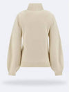 Recycled Cashmere Turtleneck White - CHLOE - BALAAN 3