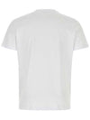 Flocked Logo Short Sleeve T-Shirt White - MONCLER - BALAAN 3