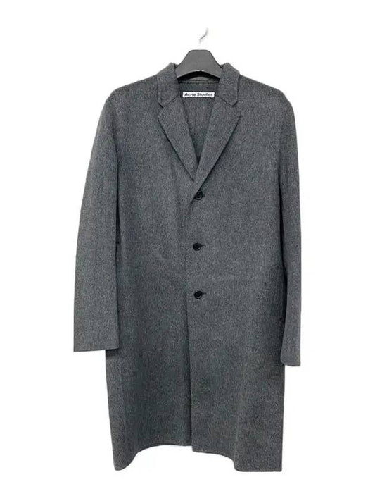 Studios W30 Wool Coat Dark Melange B90467 - ACNE STUDIOS - BALAAN 2