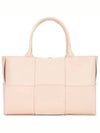 Intrecciato Arco Medium Tote Bag Pink - BOTTEGA VENETA - BALAAN 2