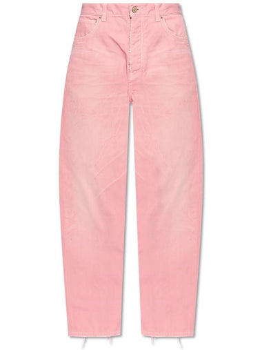 Balenciaga Jeans With Pockets, Women's, Pink - BALENCIAGA - BALAAN 1