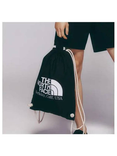 The North Face NN2PQ13J White Label Big Logo String Bag - THE NORTH FACE - BALAAN 1