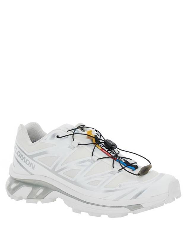 XT 6 Gore Tex Low Top Sneakers White Silver - SALOMON - BALAAN 3