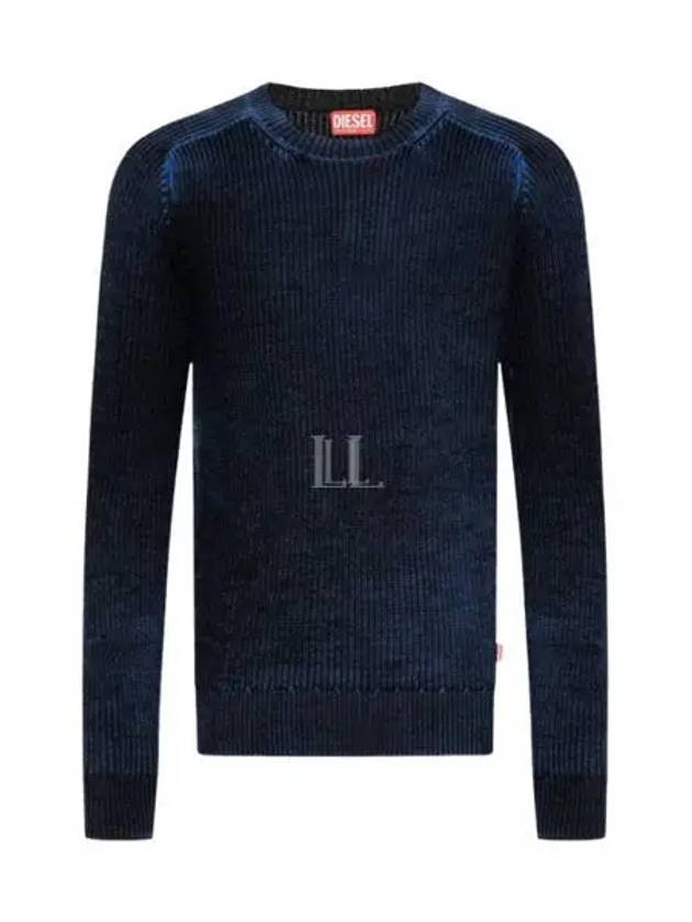 K Arona Knit Top Blue - DIESEL - BALAAN 2