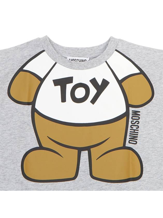 Kids short sleeved T shirt HXM03R LAA33 60926 Adults can wear - MOSCHINO - BALAAN 3