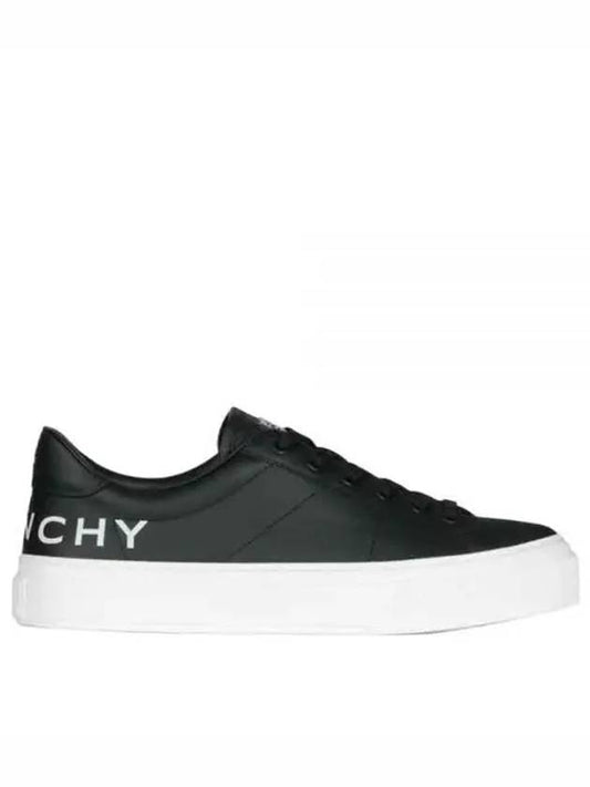 City Sports Low Top Sneakers Black White - GIVENCHY - BALAAN.