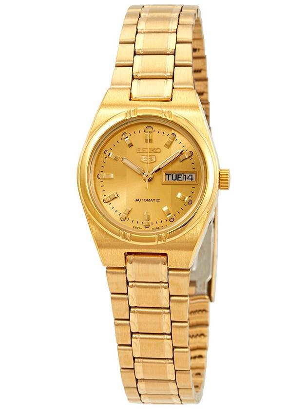 Seiko Series 5 Automatic Gold Dial Ladies Watch SYM600 - SEIKO - BALAAN 1