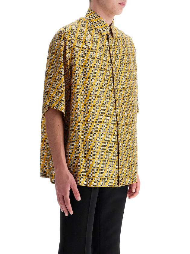 short sleeve silk shirt by ff labyrinth - FENDI - BALAAN 2