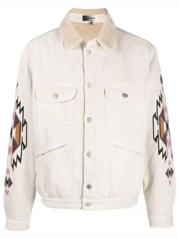 Men's JENSON Winter Embroidery Jacket VE1842 22A026H 23EC - ISABEL MARANT - BALAAN 1