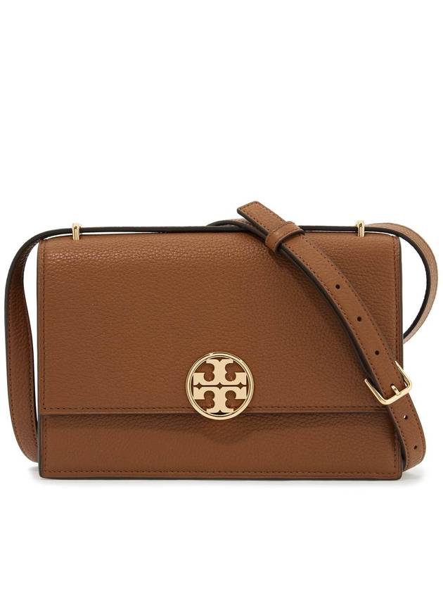 Miller Leather Cross Bag Brown - TORY BURCH - BALAAN 2