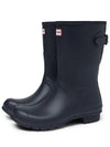 Original Bag Adjustable Short Rain Boots WFS1013RMA NVY - HUNTER - BALAAN 4