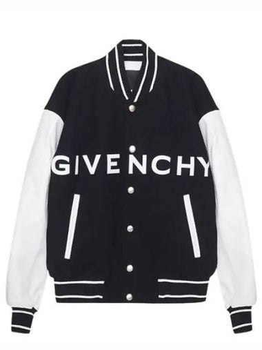 leather bomber jacket - GIVENCHY - BALAAN 1