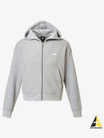 Athletic Fashion Hooded Zip Up 15 Gray - NEW BALANCE - BALAAN 1