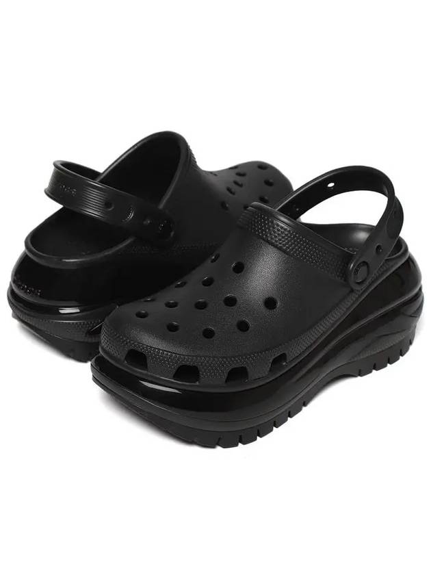 Mega Crush Clog Sandals Black - CROCS - BALAAN 5