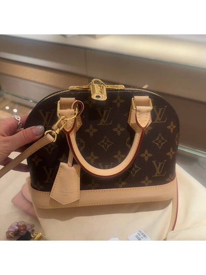 Alma BB Monogram Tote Bag Brown - LOUIS VUITTON - BALAAN 2