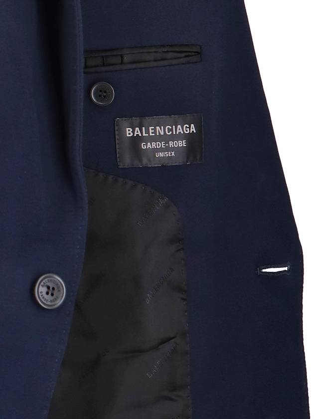 Regular Tailored Jacket Navy - BALENCIAGA - BALAAN 6