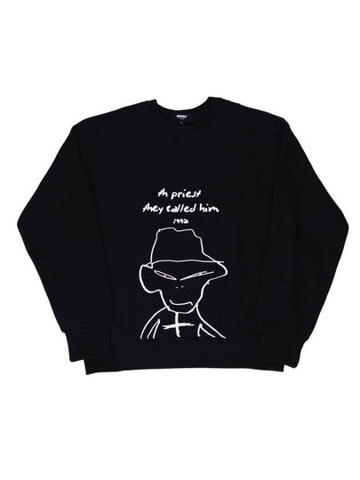 Unisex Priest Sweatshirt Black - RESPECT - BALAAN 2