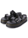 Miles Buckle Brando Leather Sandals Black - DR. MARTENS - BALAAN 2