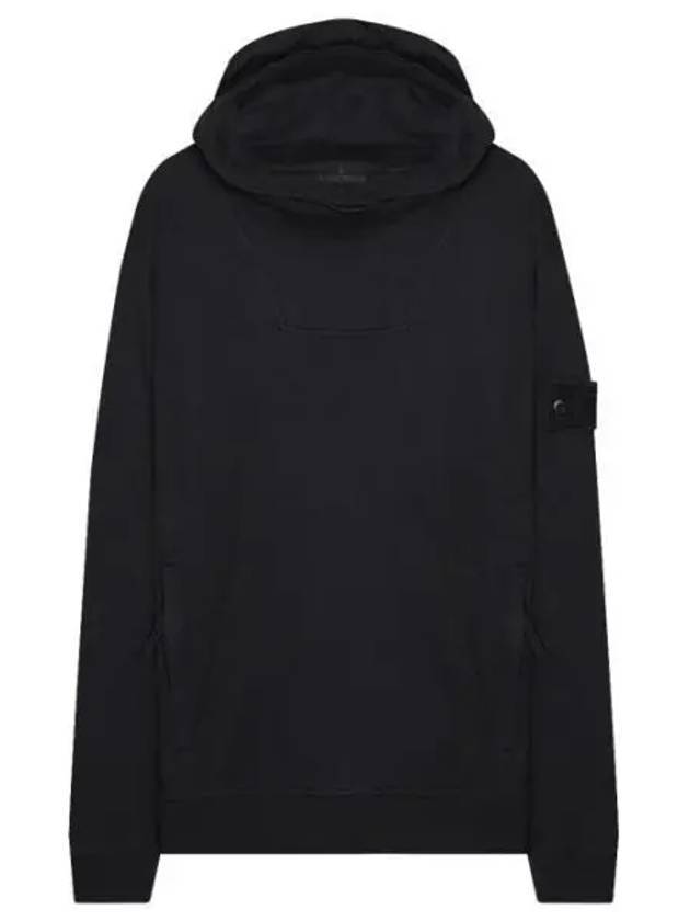 Ghost Piece Hoodie Black - STONE ISLAND - BALAAN 1