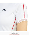 Women's Damai Polo Short Sleeve T-Shirt White - J.LINDEBERG - BALAAN 10