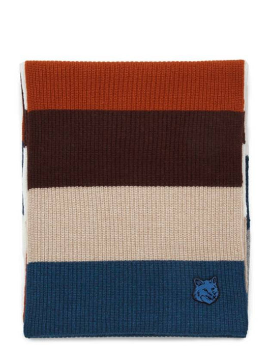 Preppy striped muffler - MAISON KITSUNE - BALAAN 2