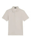 Bronn Cotton Short Sleeve Polo Shirt Limestone - THEORY - BALAAN 2