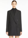 Luglio Virgin Wool Jacket Black - MAX MARA - BALAAN 3