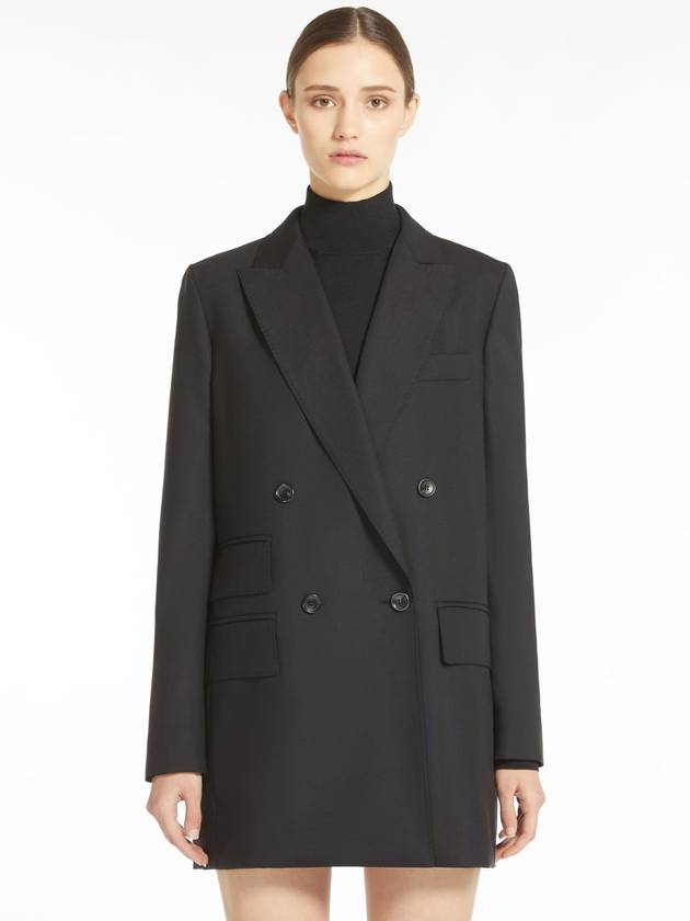 Luglio Virgin Wool Jacket Black - MAX MARA - BALAAN 3