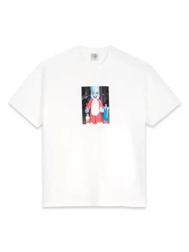 POLAR Bunny Short Sleeve T Shirt White - POLAR SKATE CO. - BALAAN 1