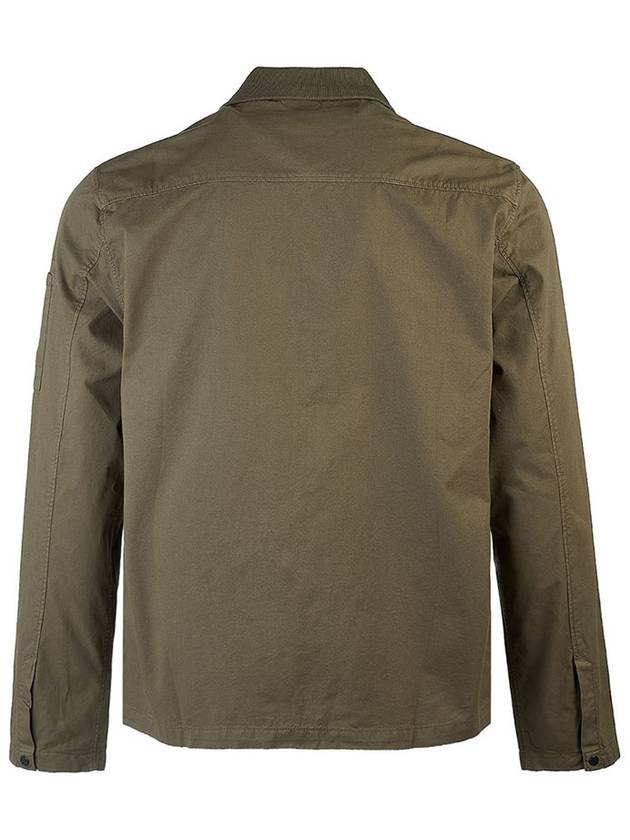 Men's Gabardine Lens Long Sleeve Shirt Green - CP COMPANY - BALAAN 4