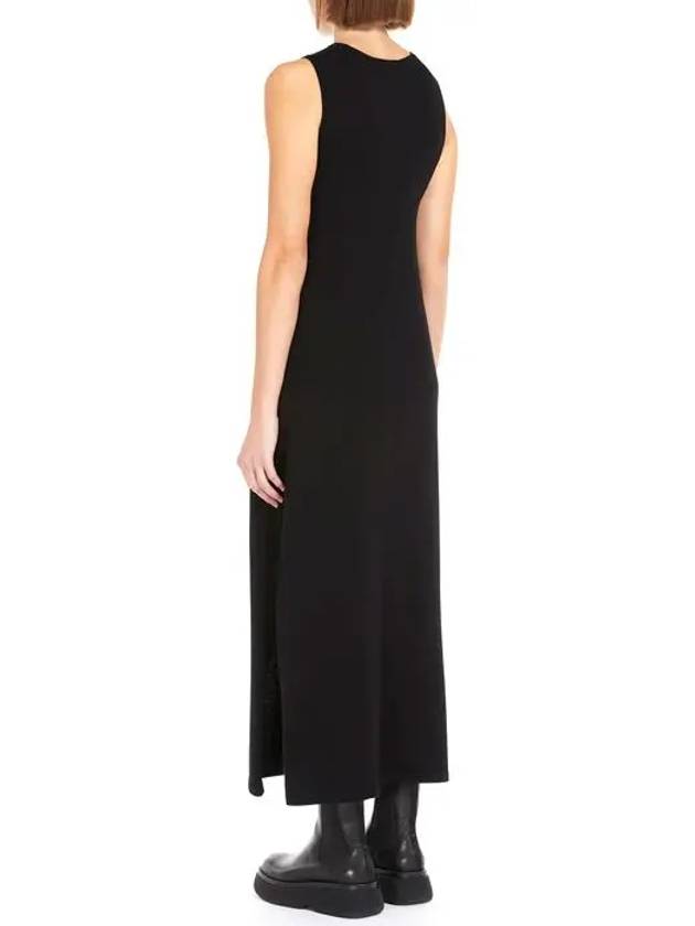 Women's Robinia Knit Long Dress Black - MAX MARA - BALAAN 3