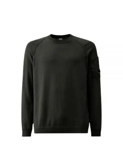 Sea Island Lens Knit Top Black - CP COMPANY - BALAAN 2