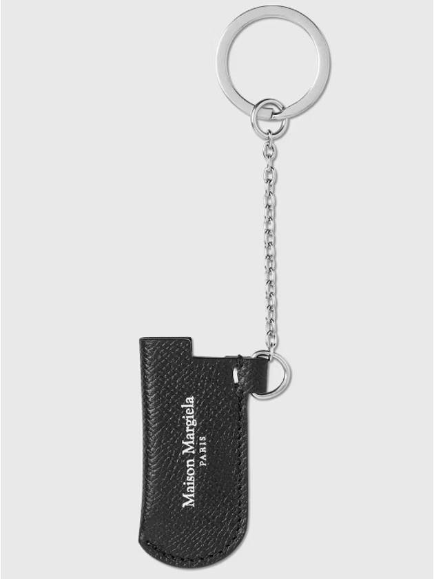 Leather lighter case key ring black - MAISON MARGIELA - BALAAN 2