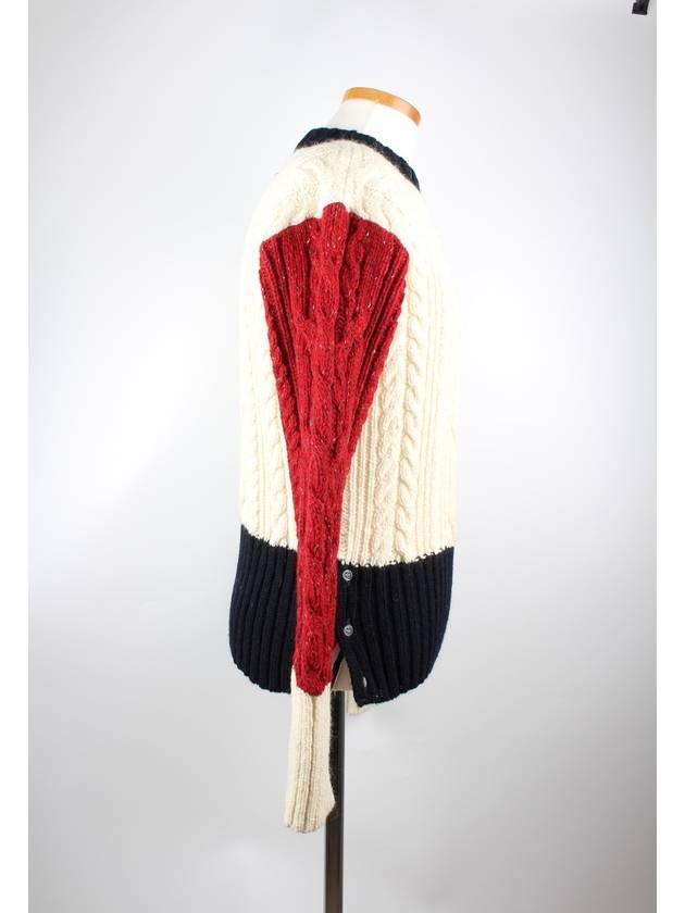 Multicolor cable knit MKA233F00278 - THOM BROWNE - BALAAN 5