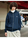 Slam Logo Authentic Hooded Zip-Up Navy - FLUKE - BALAAN 3