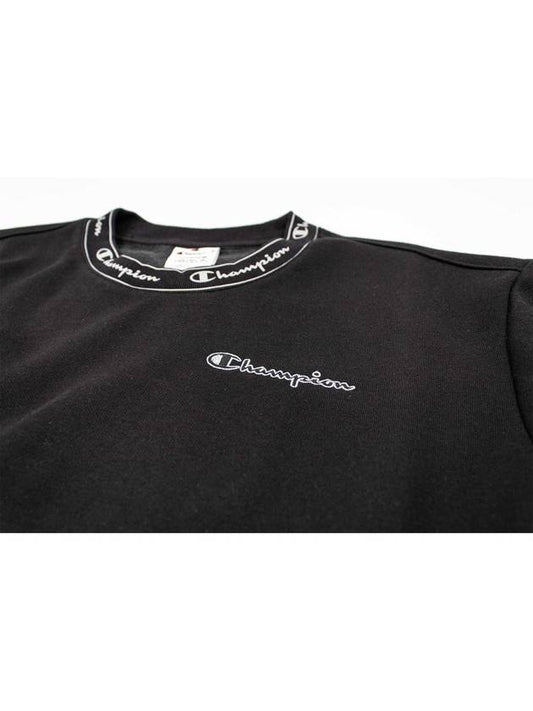 Champion Logo Schwaz Sweatshirt - CHAMPION - BALAAN 2