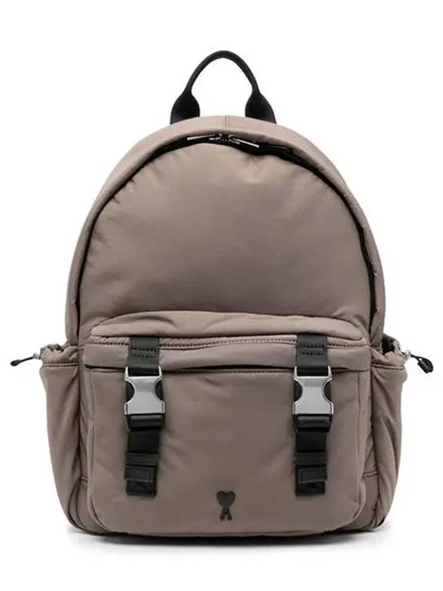 De Coeur Backpack Dark Taupe - AMI - BALAAN 2