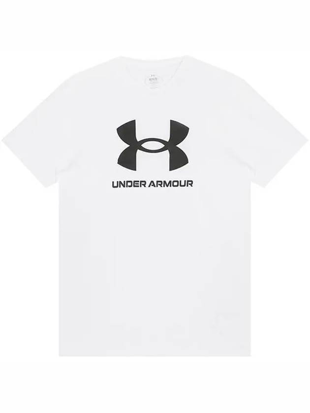 Genuine UA sports style logo t shirt 1382911 100 - UNDER ARMOUR - BALAAN 3