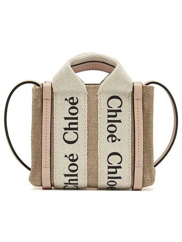 Nano Woody Tote Bag Cement Pink - CHLOE - BALAAN 5