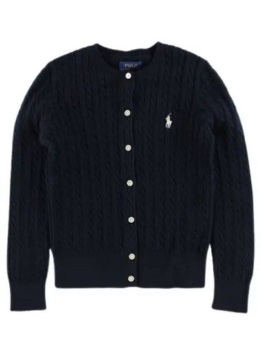 Polo Kids Cable Cardigan 313543047011 HUNTER NVY Adults can wear - RALPH LAUREN - BALAAN 1