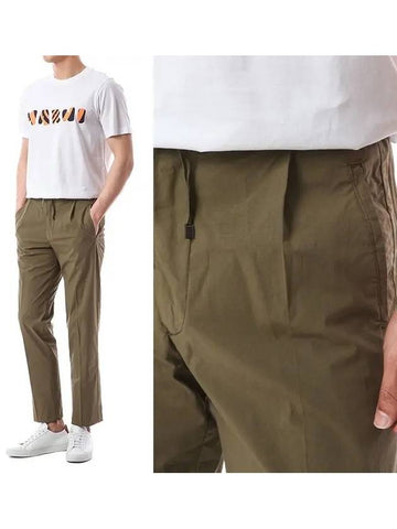 Band string stretch cotton pants ELMIAMI5 EL56087 500C - RVR LARDINI - BALAAN 1