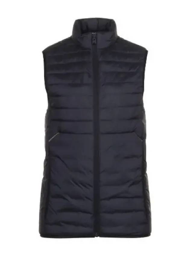 Regular Fit Water Repellent Fabric Padded Vest Navy - HUGO BOSS - BALAAN 2