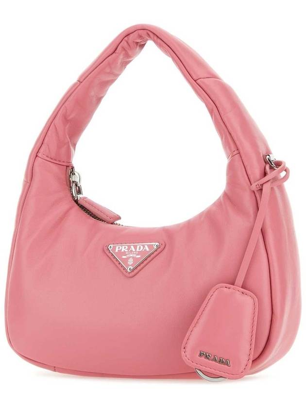 Soft Padded Nappa Leather Mini Bag Pink - PRADA - BALAAN 3