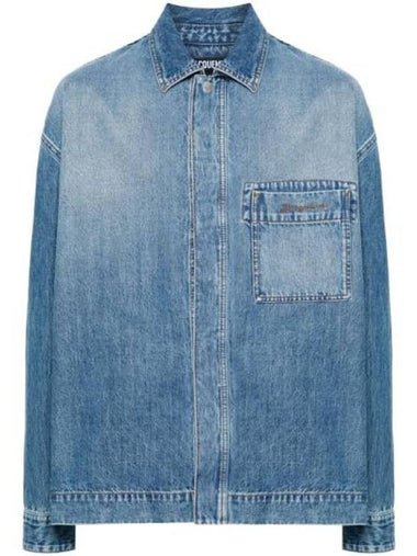 La Chemise De Nimes Denim Jacket Blue - JACQUEMUS - BALAAN 1